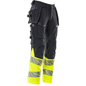 MASCOT ACCELERATE SAFE 19131 Hi-Vis Trousers with Holster Pockets