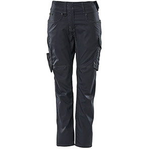 MASCOT UNIQUE 18778 Women’s Navy Work Trousers 28R