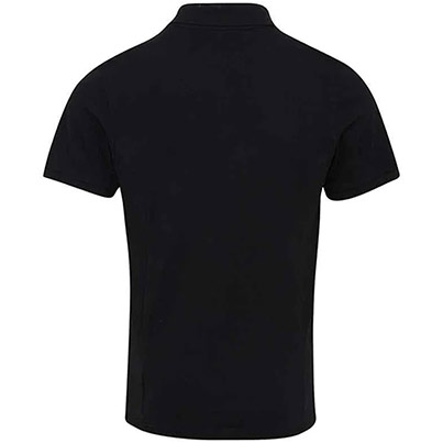 Premier Coolchecker PR630 Black Polo Shirt