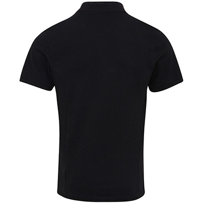 Premier Coolchecker PR630 Black Polo Shirt