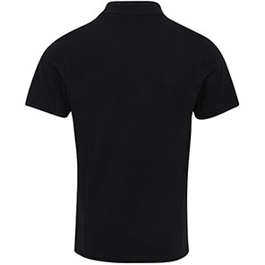Premier Coolchecker PR630 Black Polo Shirt