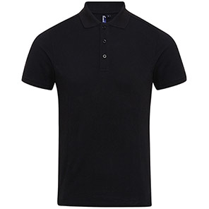 Premier Coolchecker PR630 Black Polo Shirt 6XL