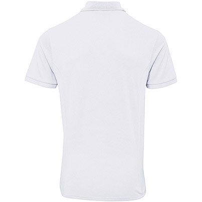 Premier Coolchecker PR630 White Polo Shirt