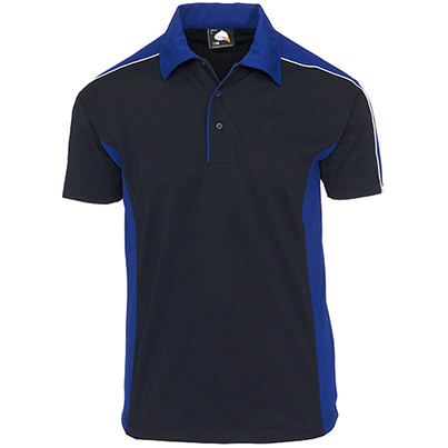 ØRN Avocet Men’s Navy/Royal Blue Two-Tone Polo Shirt