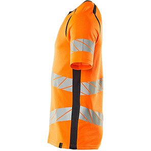 MASCOT ACCELERATE SAFE 19082 Men’s Orange/Navy Hi-Vis T-Shirt