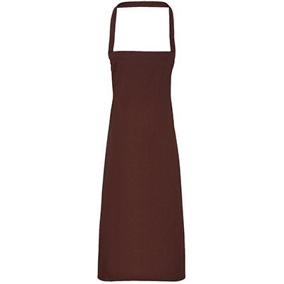 Premier PR102 Brown Cotton Apron