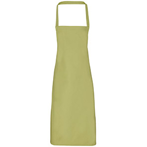 Premier PR102 Lime Cotton Bib Apron