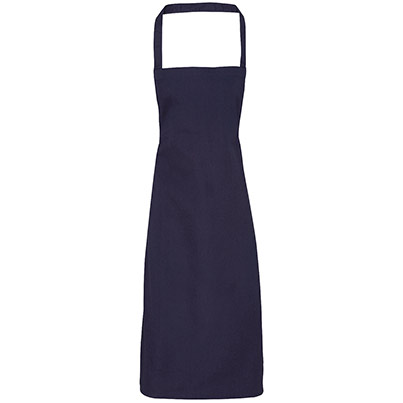 PR102 Cotton Bib Apron Navy