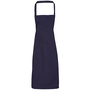 Premier PR102 Navy Cotton Bib Apron