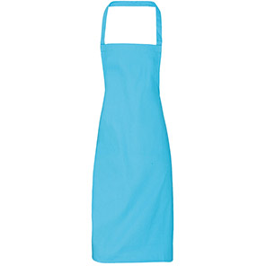 Premier PR102 Turquoise Cotton Bib Apron