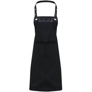 Premier Espresso PR123 Black Bib Apron
