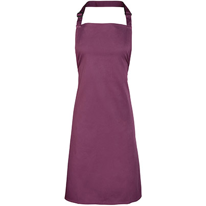 Premier PR150 Aubergine Bib Apron