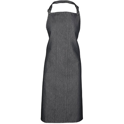 Premier PR150 Black Denim Bib Apron