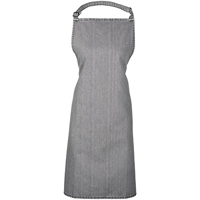 Premier PR150 Grey Denim Bib Apron