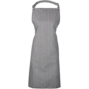 Premier PR150 Grey Denim Bib Apron