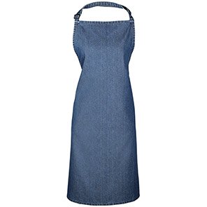 Premier PR150 Indigo Denim Bib Apron