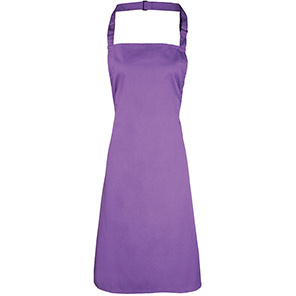 Premier PR150 Rich Violet Bib Apron