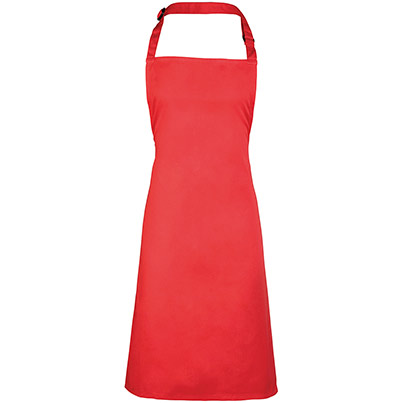 Premier PR150 Strawberry Red Bib Apron