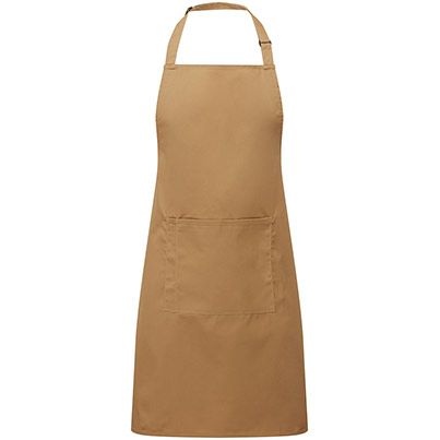 Premier PR154 Camel Apron with Pocket