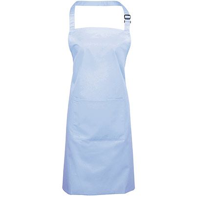 Premier PR154 Light Blue Apron with Pocket