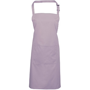 Premier PR154 Lilac Bib Apron with Pocket
