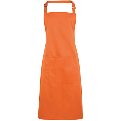 Premier PR154 Terracotta Apron with Pocket