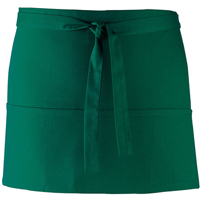 Premier PR155 Bottle Green 3-Pocket Apron