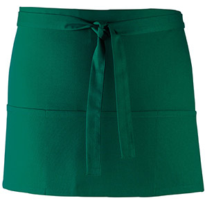 Premier PR155 Bottle Green Three-Pocket Apron