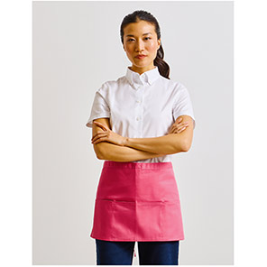 Premier PR155 Hot Pink 3-Pocket Apron