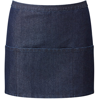 Premier PR155 Indigo Denim 3-Pocket Apron
