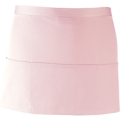 Premier PR155 Pink 3-Pocket Apron