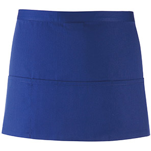 Premier PR155 Royal Blue Three-Pocket Apron