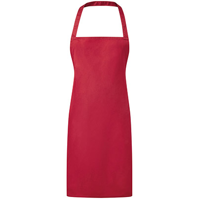 Premier Essential PR165 Red Bib Apron
