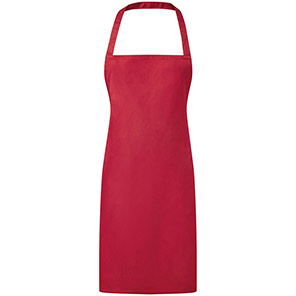 Premier Essential PR165 Red Bib Apron