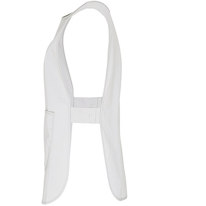 Premier PR171 Women’s White Tabard With Pocket