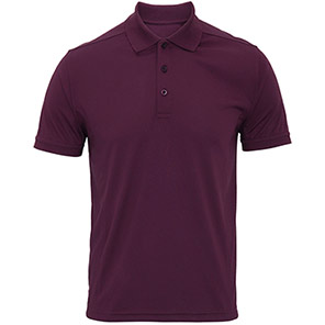 Premier Coolchecker PR615 Men’s Aubergine Polo Shirt 4XL