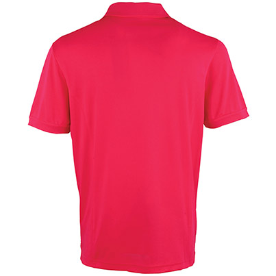 Premier Coolchecker PR615 Men’s Hot Pink Polo Shirt