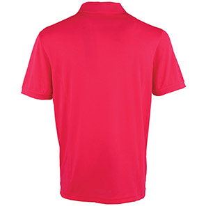 Premier Coolchecker PR615 Men’s Hot Pink Polo Shirt