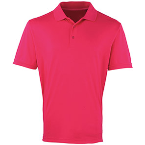 Premier Coolchecker PR615 Men’s Hot Pink Polo Shirt 4XL