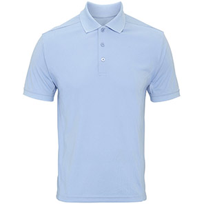 Premier Coolchecker PR615 Men’s Light Blue Polo Shirt 4XL