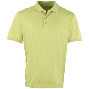 Premier Coolchecker PR615 Men’s Lime Polo Shirt 4XL