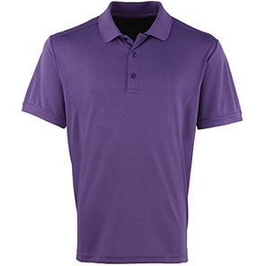 Premier Coolchecker PR615 Men’s Purple Polo Shirt 4XL