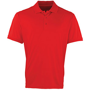 Premier Coolchecker PR615 Men’s Red Polo Shirt 5XL