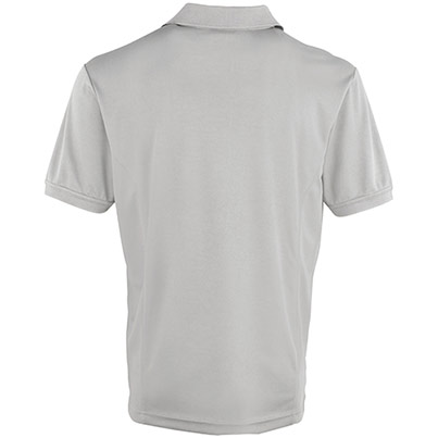 Premier Coolchecker PR615 Men’s Silver Polo Shirt