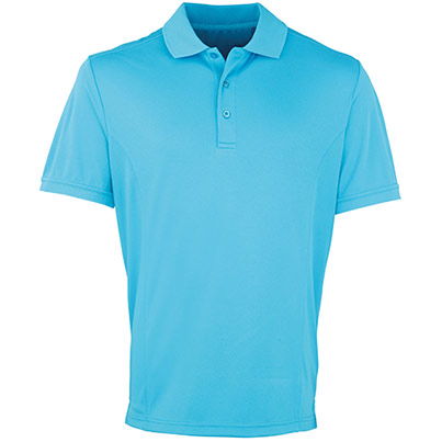 Premier Coolchecker PR615 Men’s Turquoise Polo Shirt