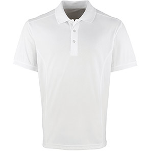 Premier Coolchecker PR615 Men’s White Polo Shirt 4XL