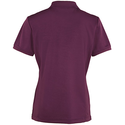 Premier Coolchecker PR616 Women’s Aubergine Polo Shirt