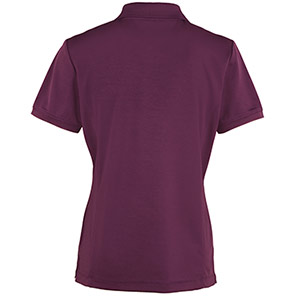 Premier Coolchecker PR616 Women’s Aubergine Polo Shirt