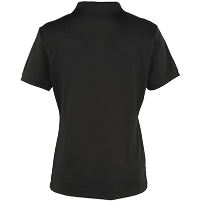 Premier Coolchecker PR616 Women’s Black Polo Shirt