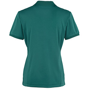 Premier Coolchecker PR616 Women’s Bottle Green Polo Shirt